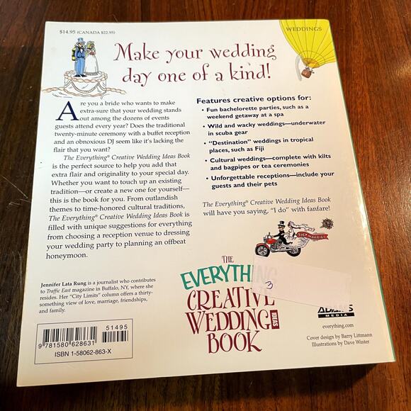 4 books 3 Wedding 1 crossword Creative wedding - Picture 7 of 8